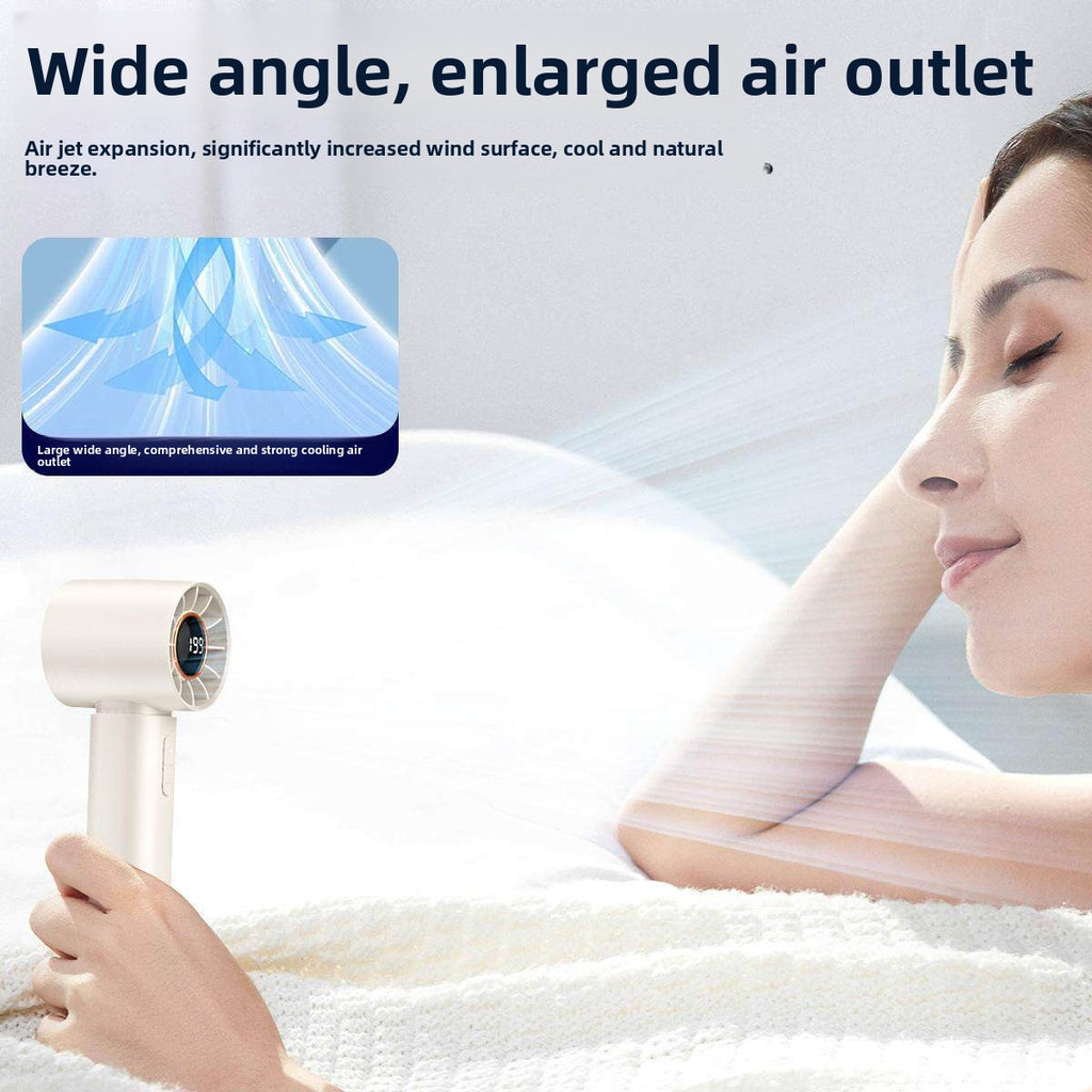 Ventilador recargable USB de mano Bladeless