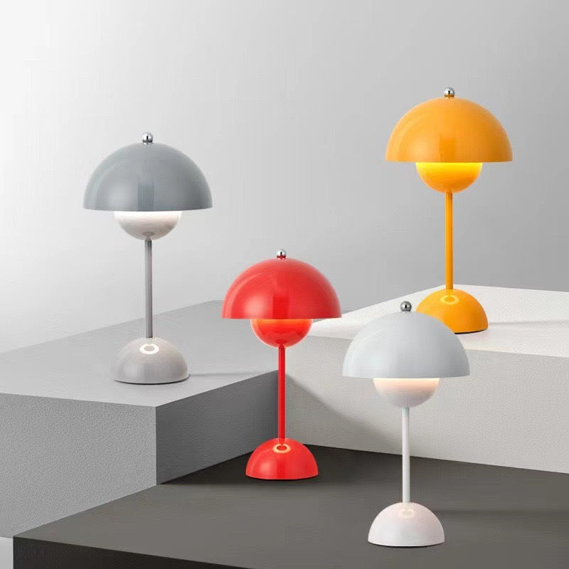 Lámpara de mesa USB Mushroom Atmosphere con control táctil