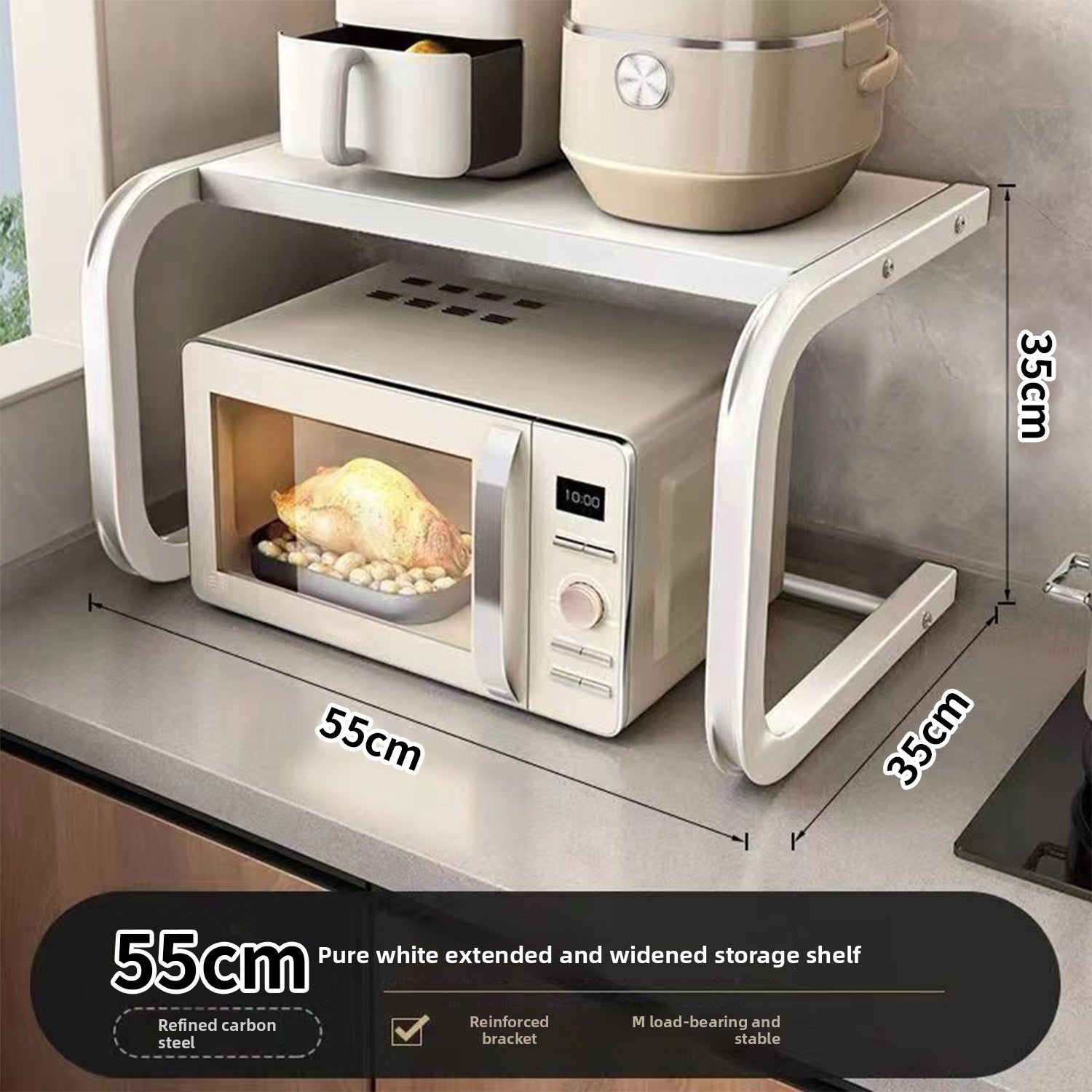 Estante de almacenamiento de cocina