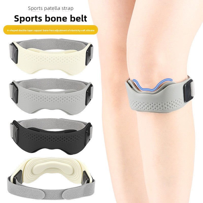 Cinturón de soporte de rótula ajustable para deportes