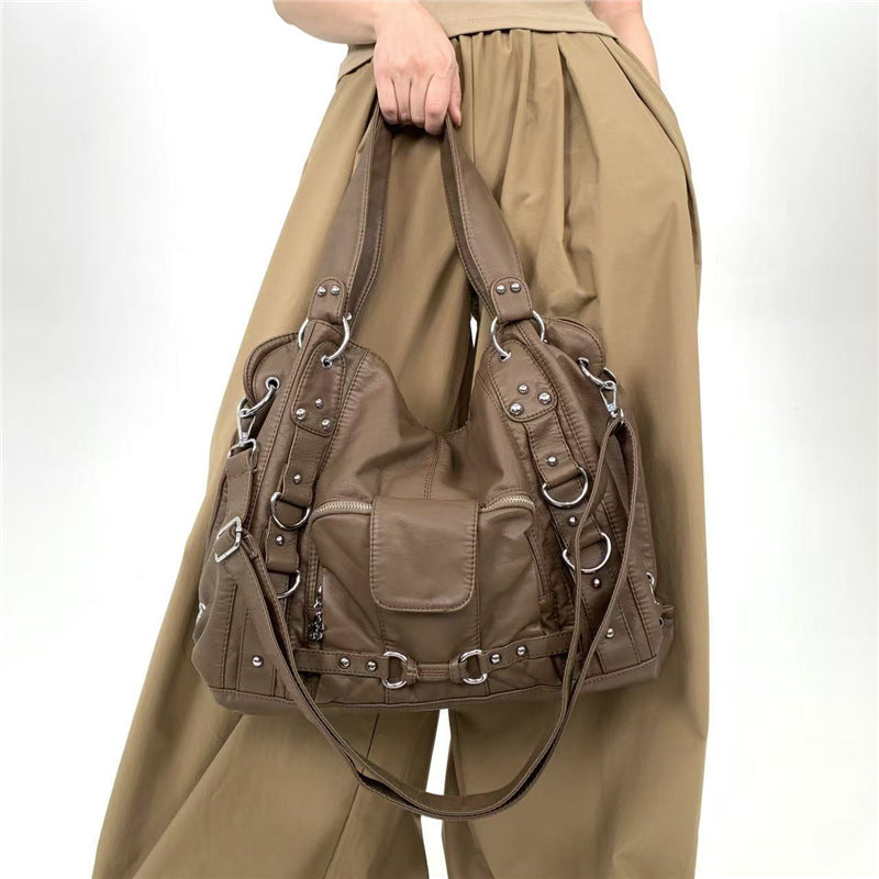 Retro Pebbled Womens Tote Bag