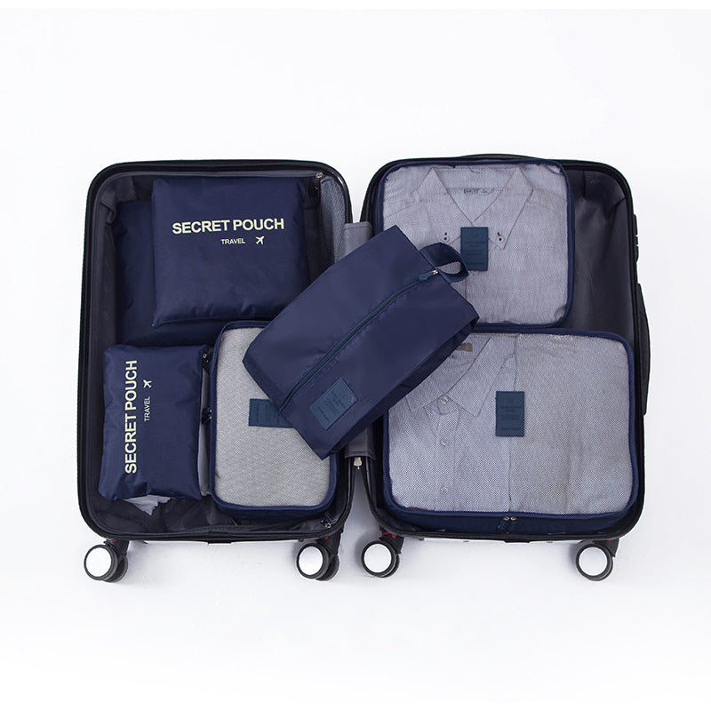 Multipurpose Travel Organizer Set with Compression Bags