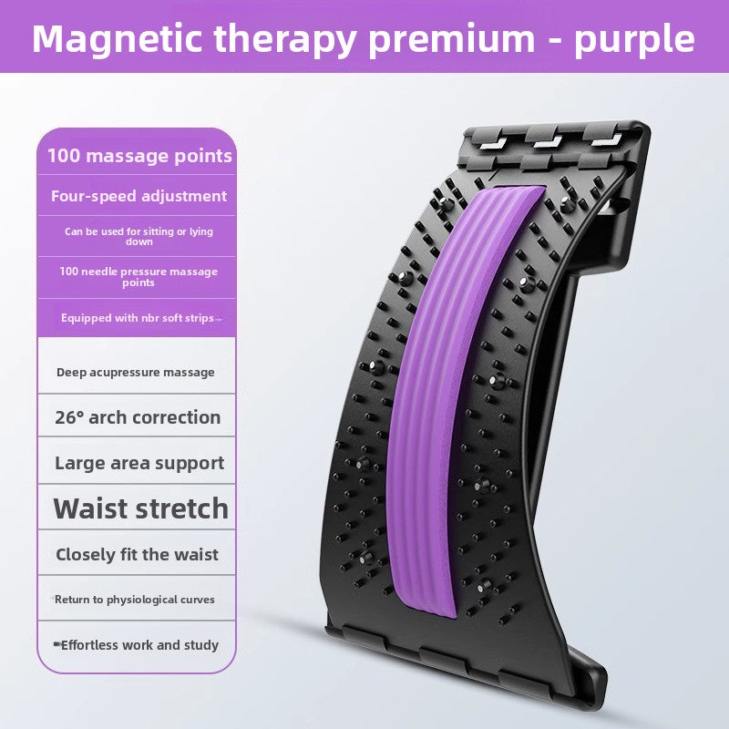 Masajeador de espalda con soporte lumbar