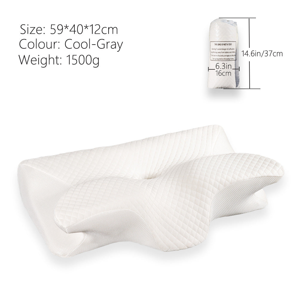 Ergonomic Memory Foam Cervical Pillow