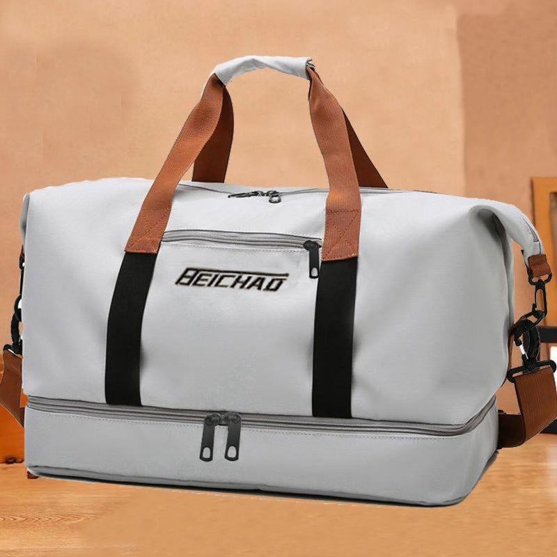 Large Capacity Dry Wet Separation Fitness Travel Bag