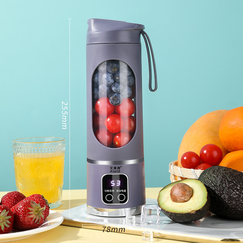 Taza licuadora de jugo recargable por USB portátil