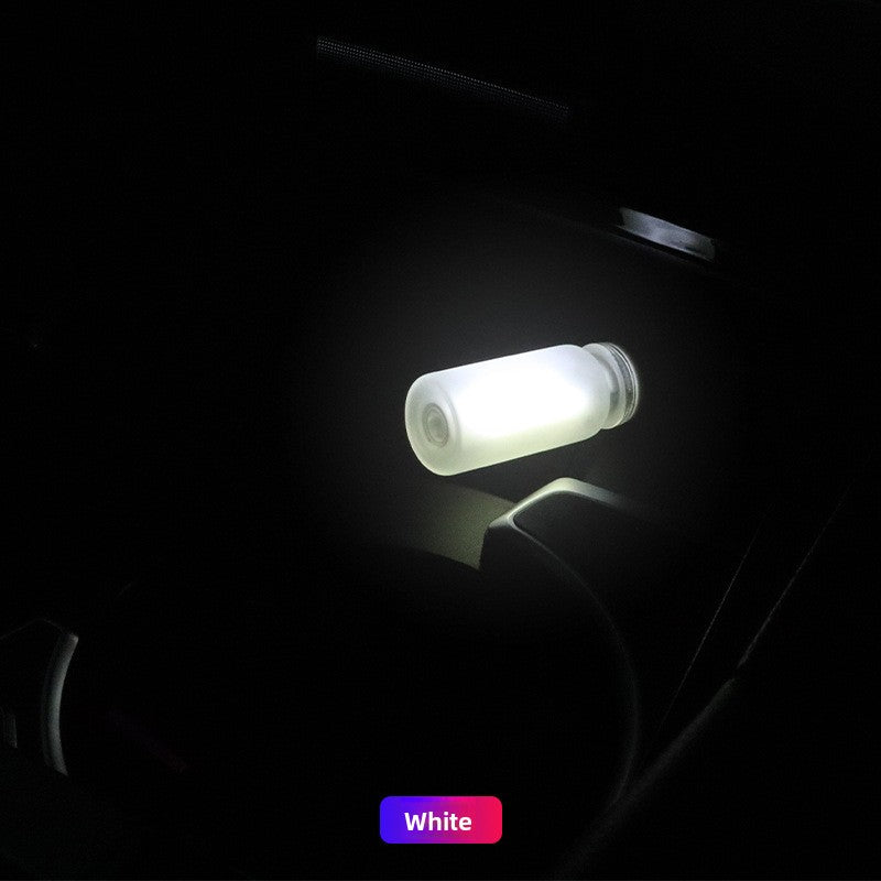 Luz ambiental de vidrio LED con control táctil USB