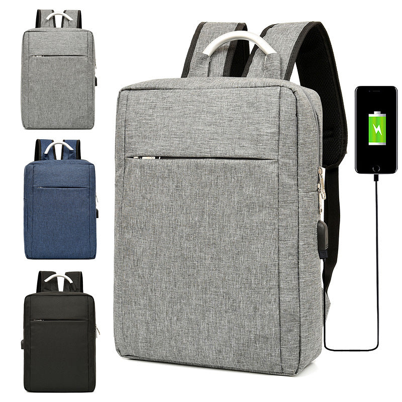 Mochila deportiva de negocios USB