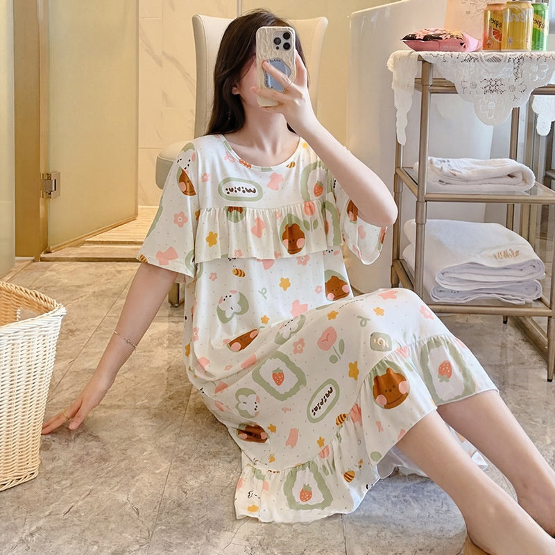 Silk Nightgown for Women