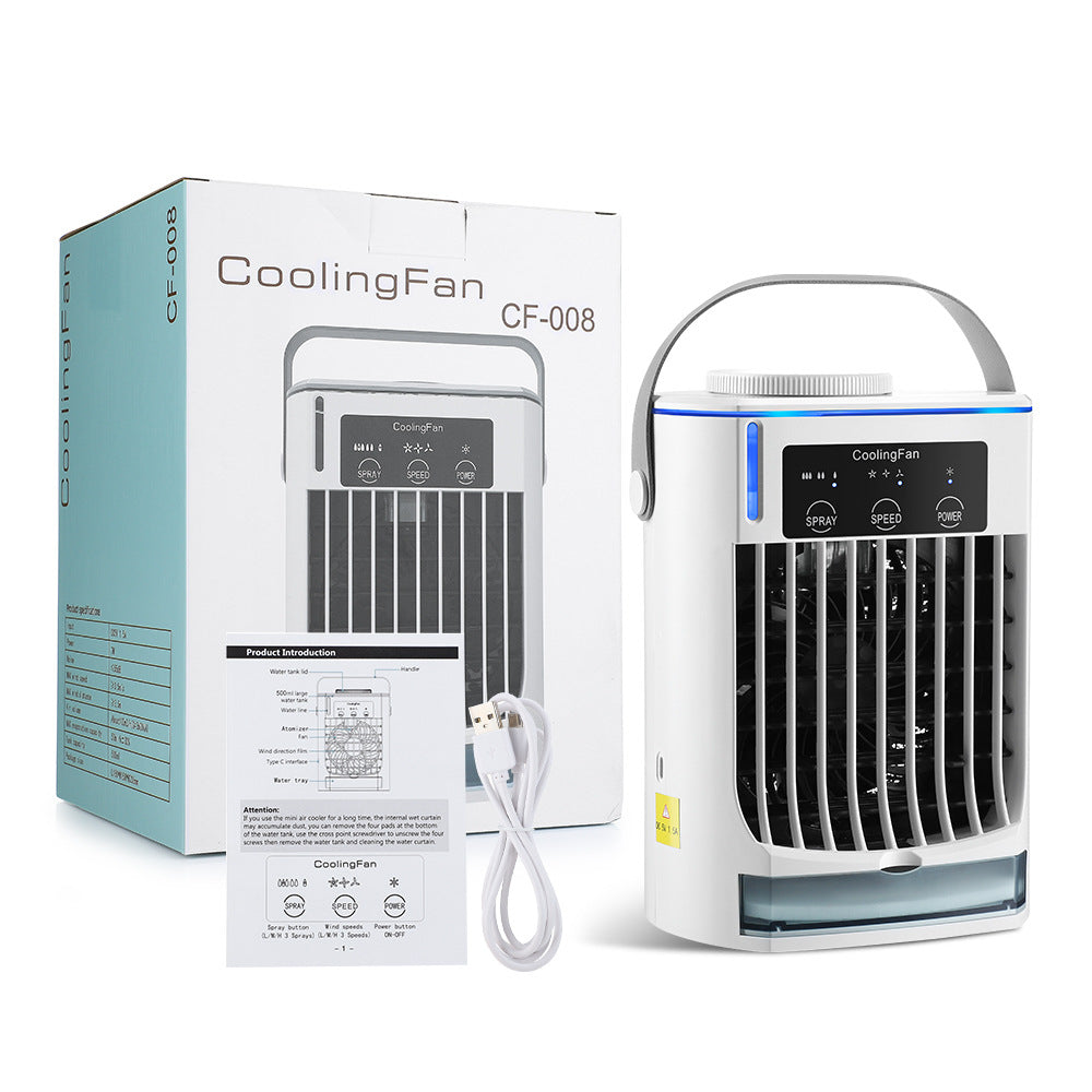 USB Desktop Air Cooler with Humidification Function