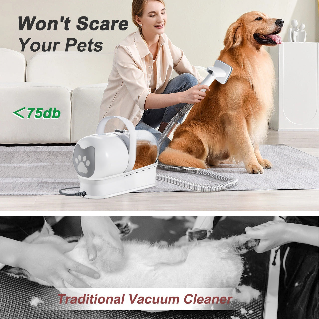 vacuum trimming and shaving all-in-one machine