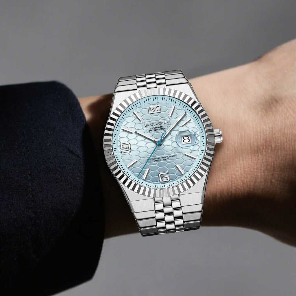 Men's Business Steel Band Calendar Watch