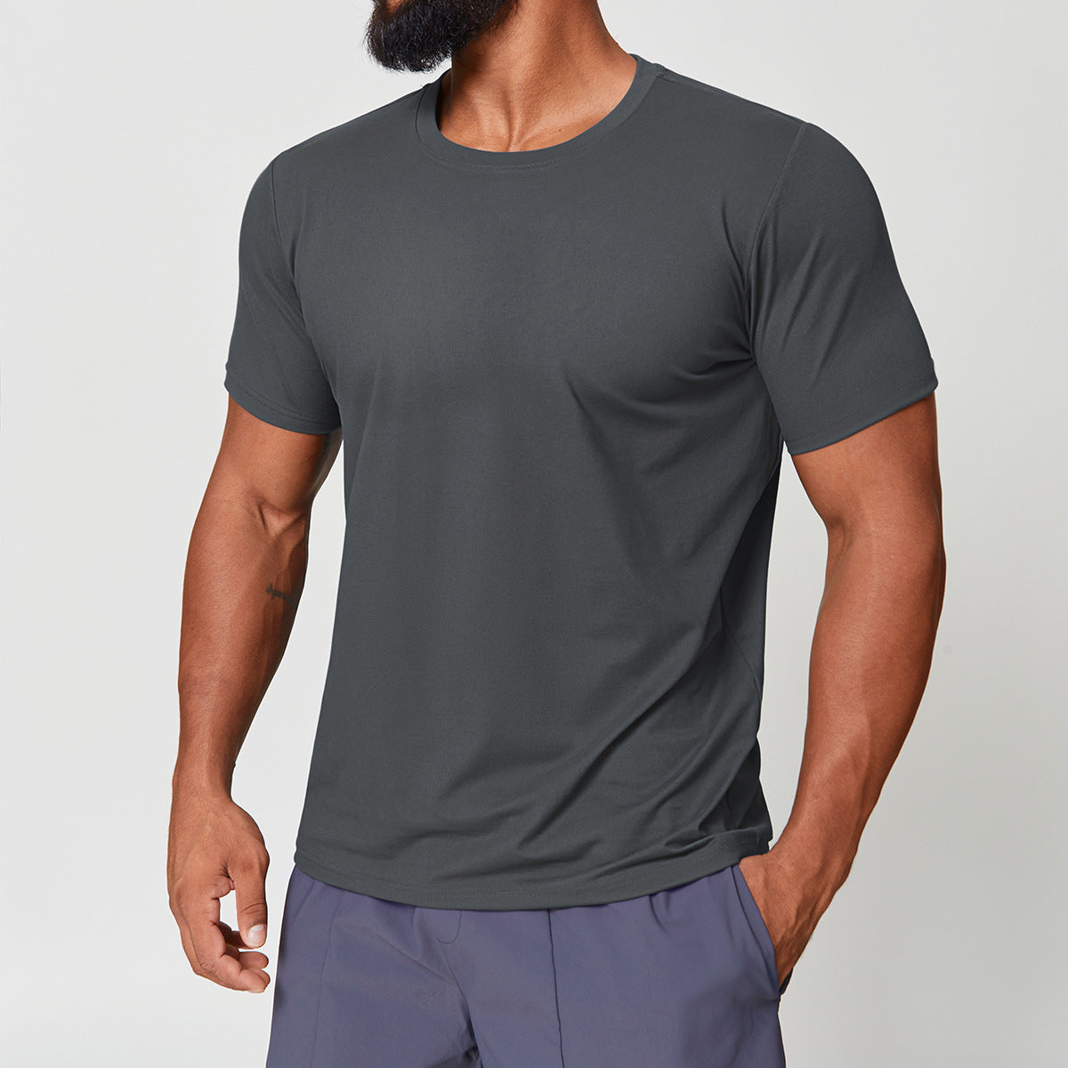 Camiseta deportiva de secado rápido para hombre