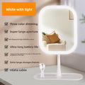 Desktop LED Makeup Mirror with Adjustable Stand