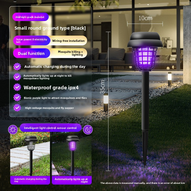 Lámpara de jardín para mosquitos solar