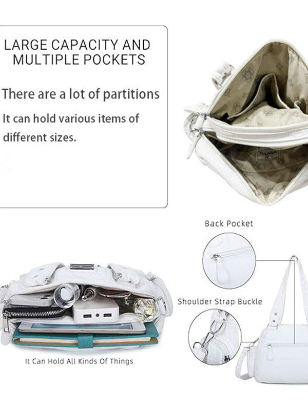 Single-shoulder crossbody bag