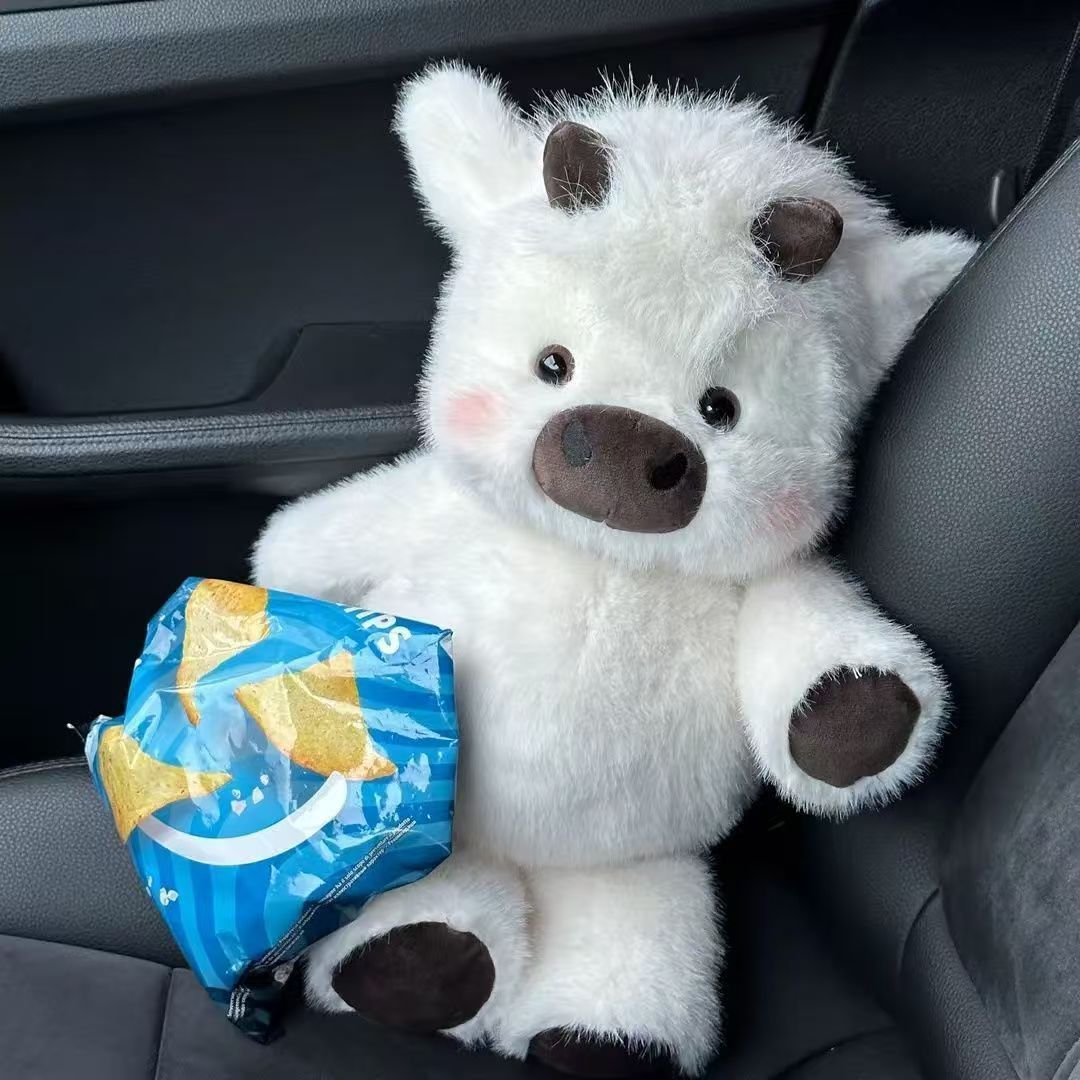 Peluche de juguete figura de vaca