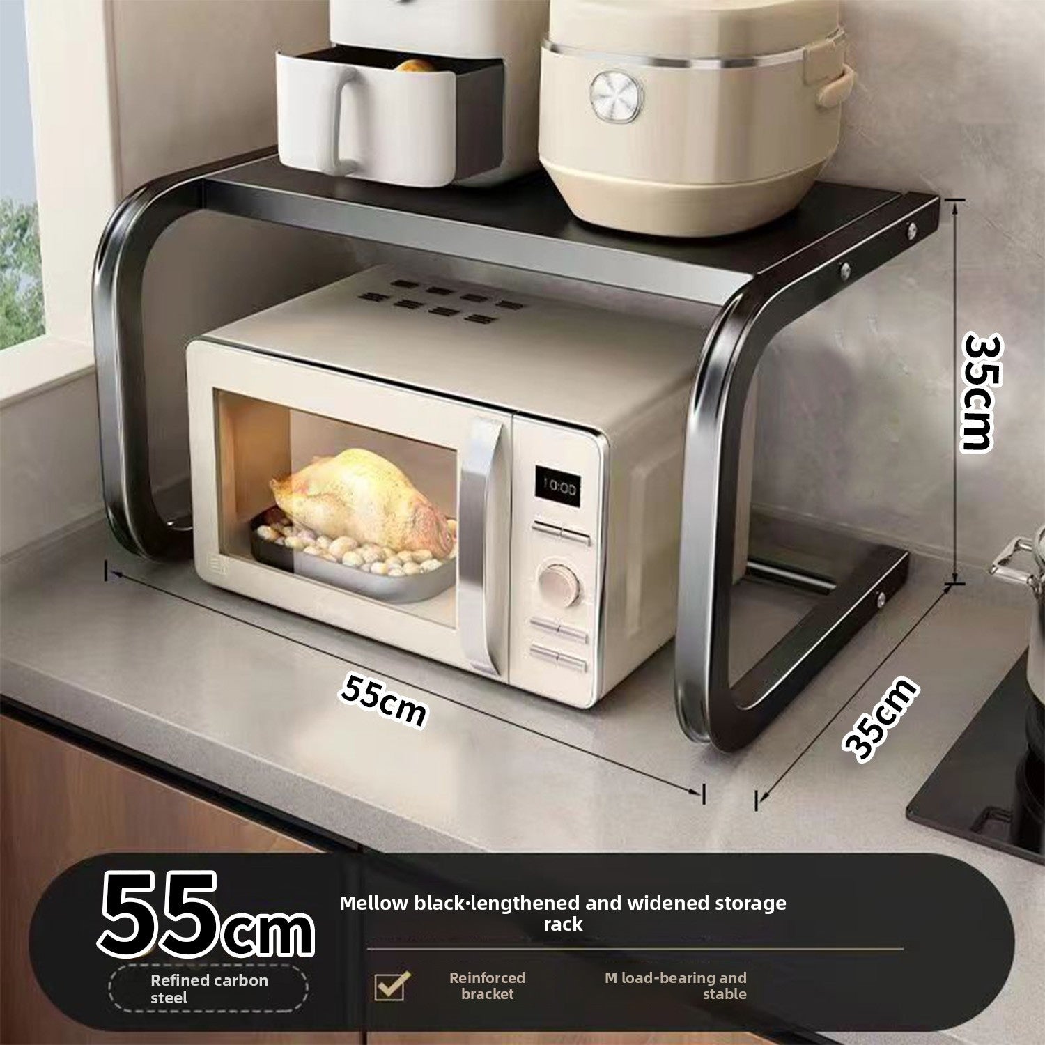 Estante de almacenamiento de cocina