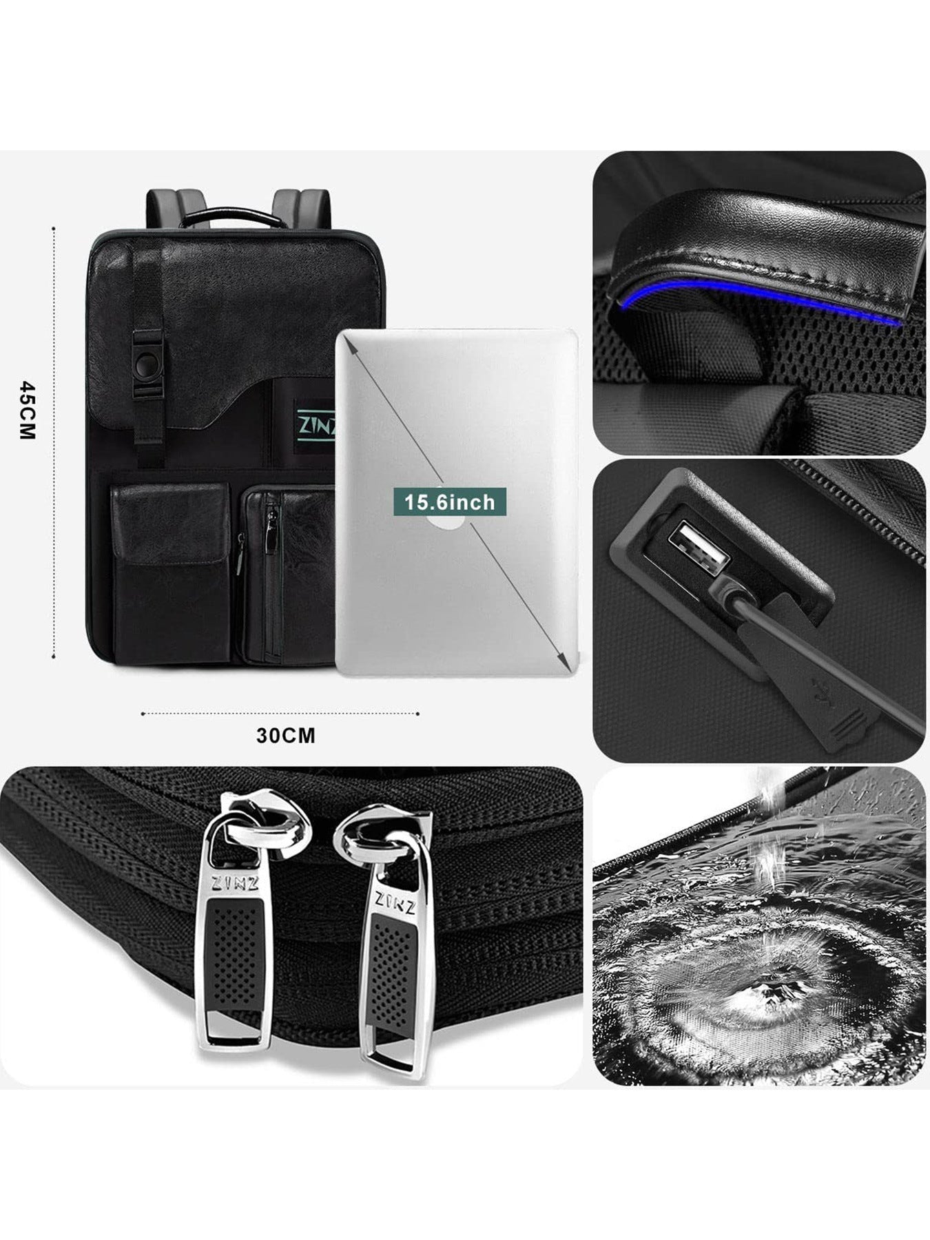 Mens Business Computer Backpack