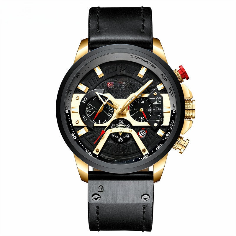 CURREN Mens Waterproof Quartz Watch