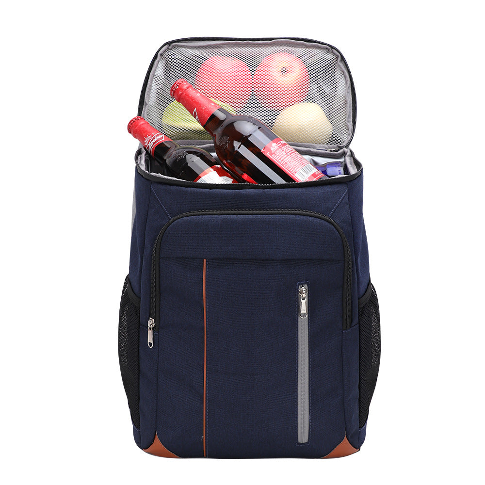 Double Layer Insulated Backpack with Bottle Opener