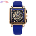 Square Mens Quartz Watch