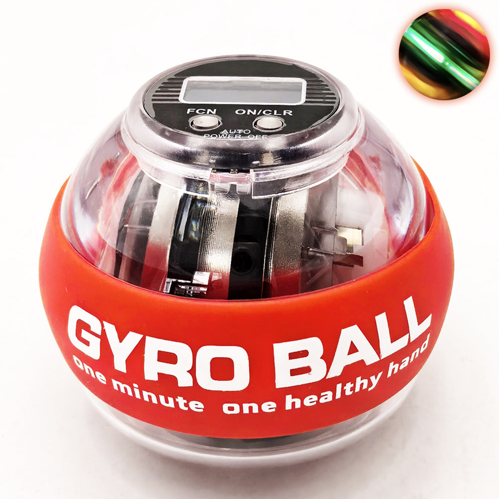 Self Counting Wrist Strength Ball with LED Light