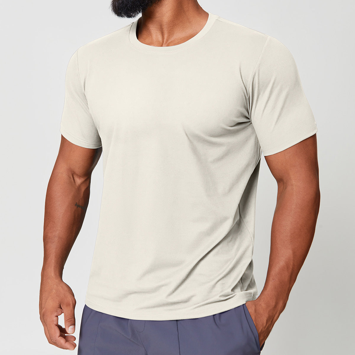 Camiseta deportiva de secado rápido para hombre