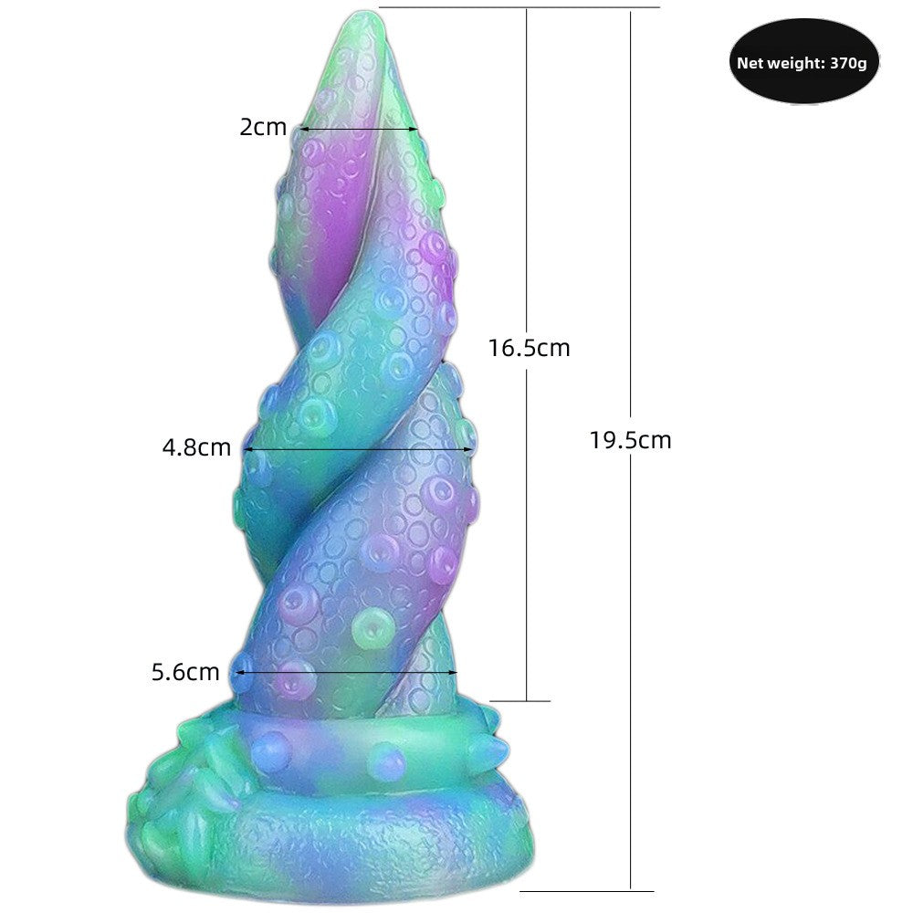 Colorful Luminous Anal Plug Sex Toy