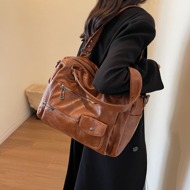 Large-Capacity Casual Shoulder Bag