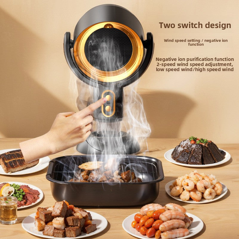 Desktop Smoke Extractor with Air Purification