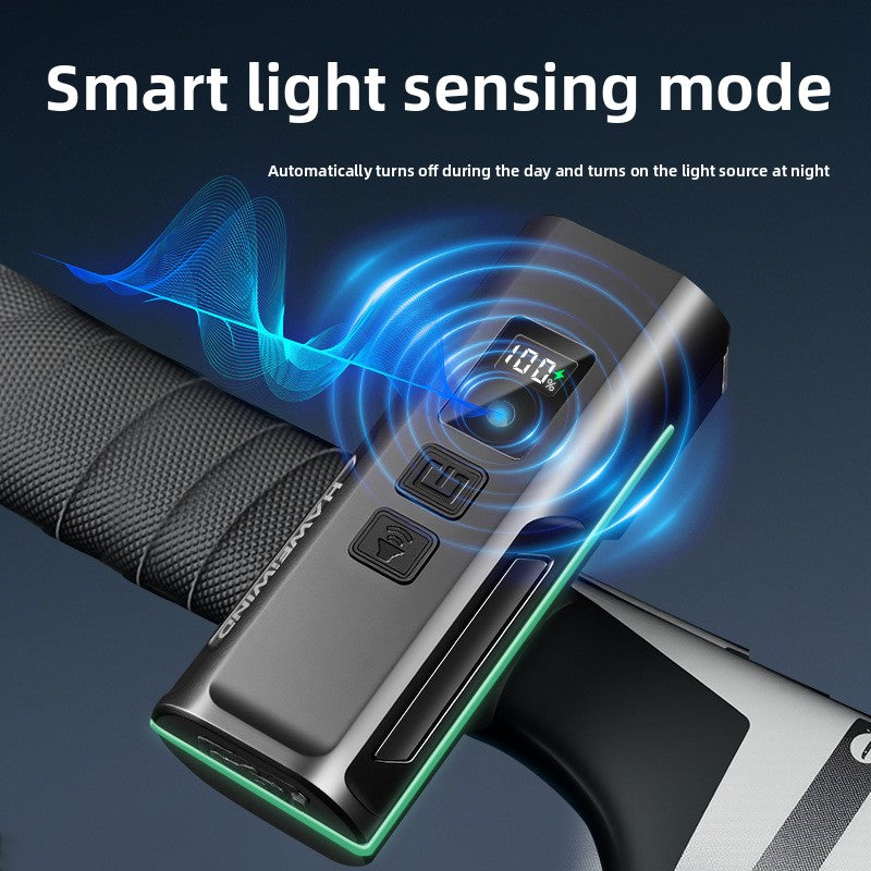 Rechargeable Bicycle Headlight with Multiple Colors