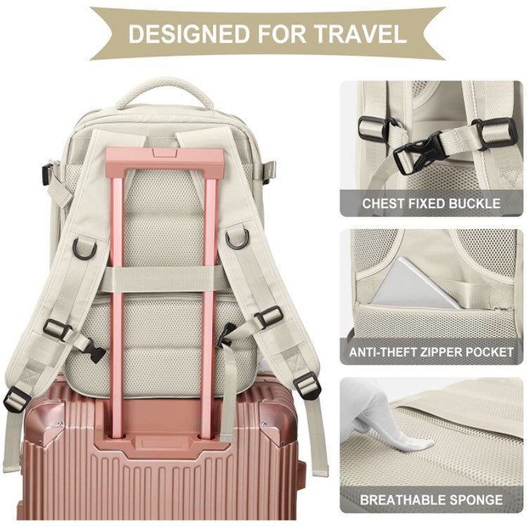 Water-Resistant Travel Backpack
