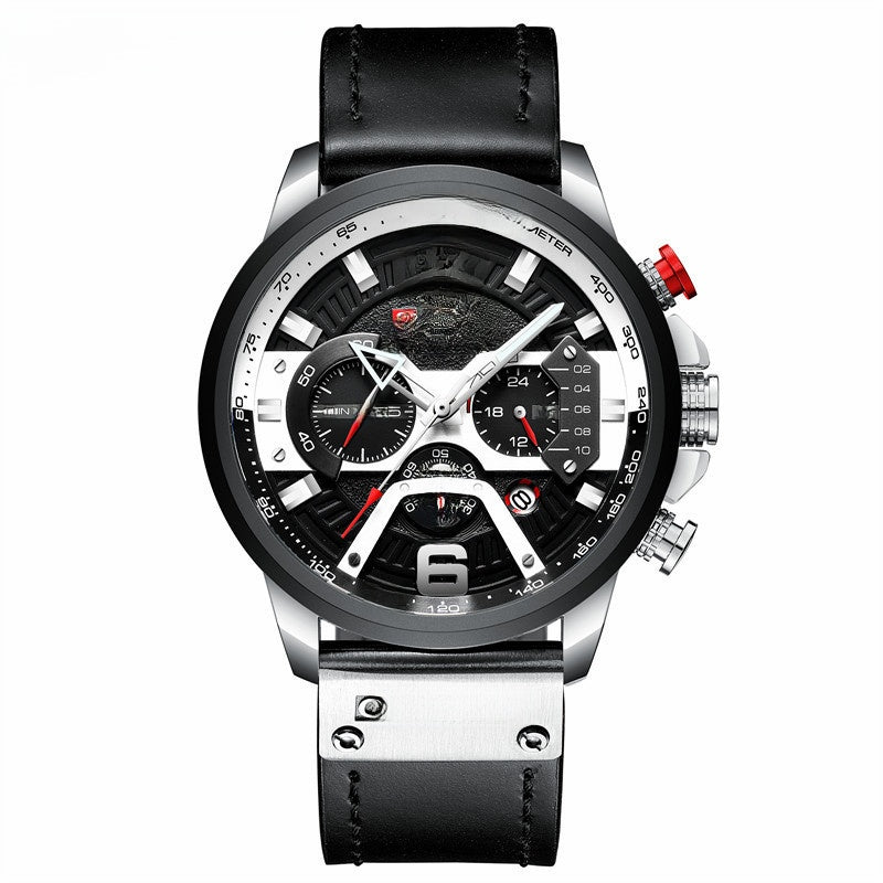 CURREN Mens Waterproof Quartz Watch