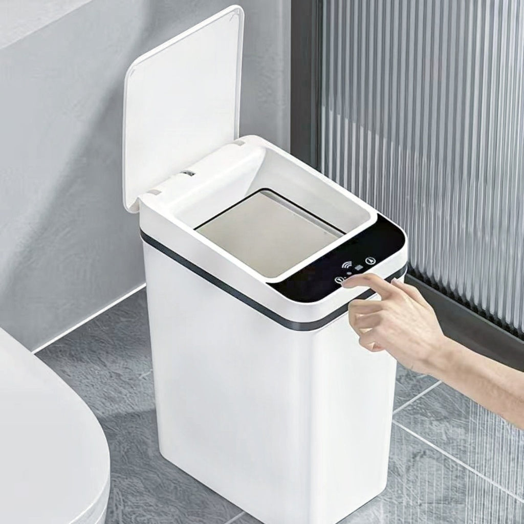 Cubo de basura de cocina con sensor automático