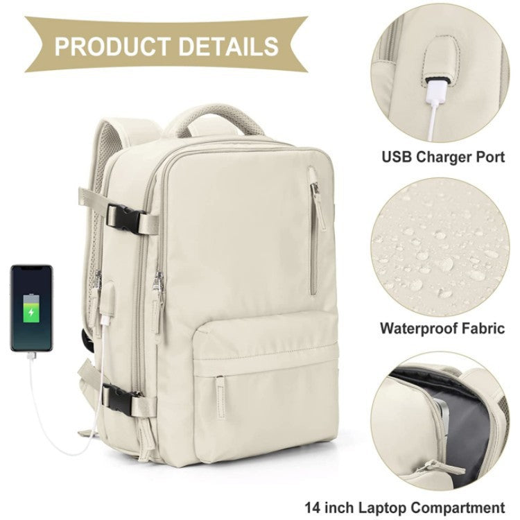 Water-Resistant Travel Backpack