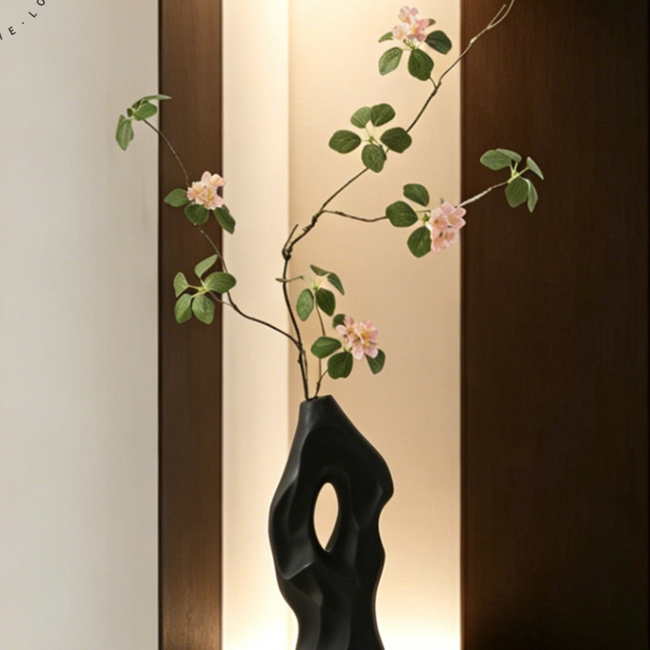 Ceramic vase decoration