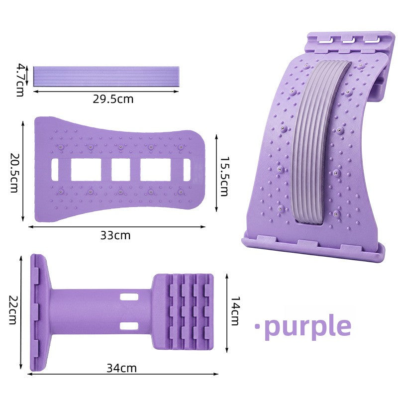Masajeador de espalda con soporte lumbar