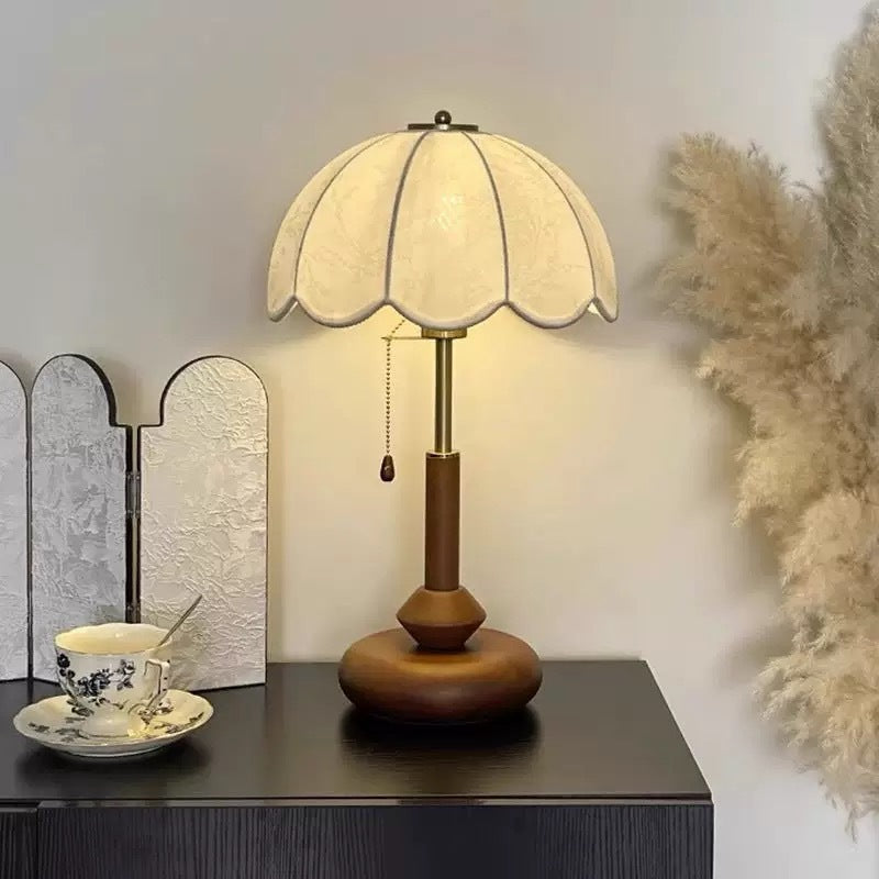 Lámparas de madera maciza