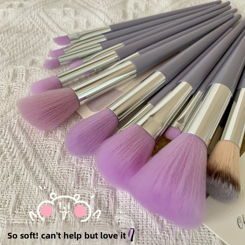 Juego de brochas de maquillaje de 13 piezas con bolsa de almacenamiento