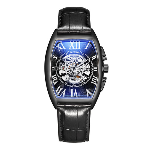 Automatic Skeleton Skull Mechanical Watch