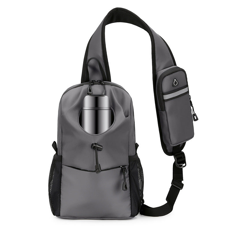 Mens Multi-function Crossbody Chest Bag
