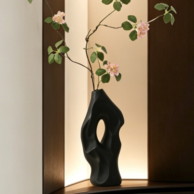 Ceramic vase decoration