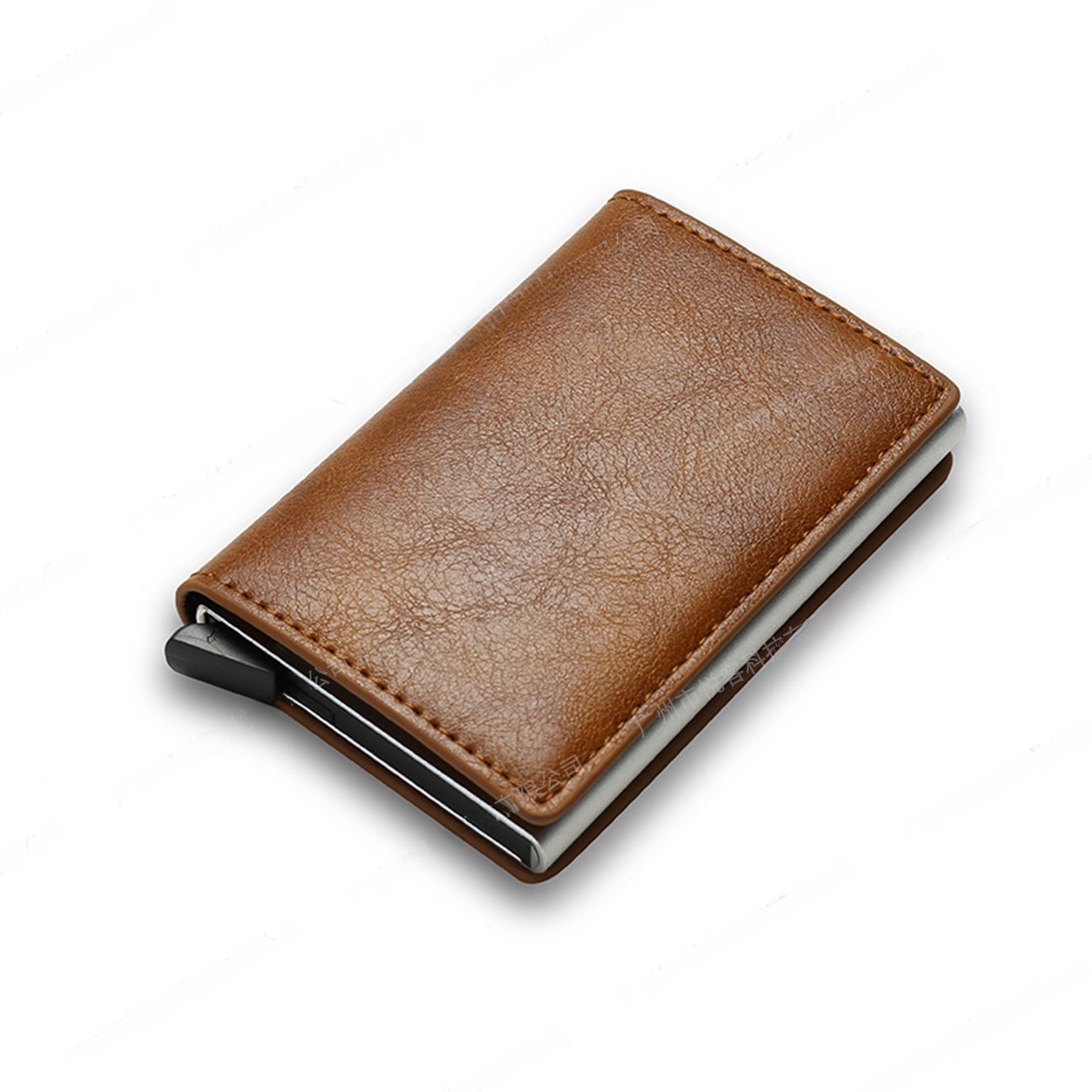 RFID Blocking Aluminum Alloy Credit Card Holder Wallet