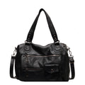 Retro PU Leather Women's Shoulder Tote Bag