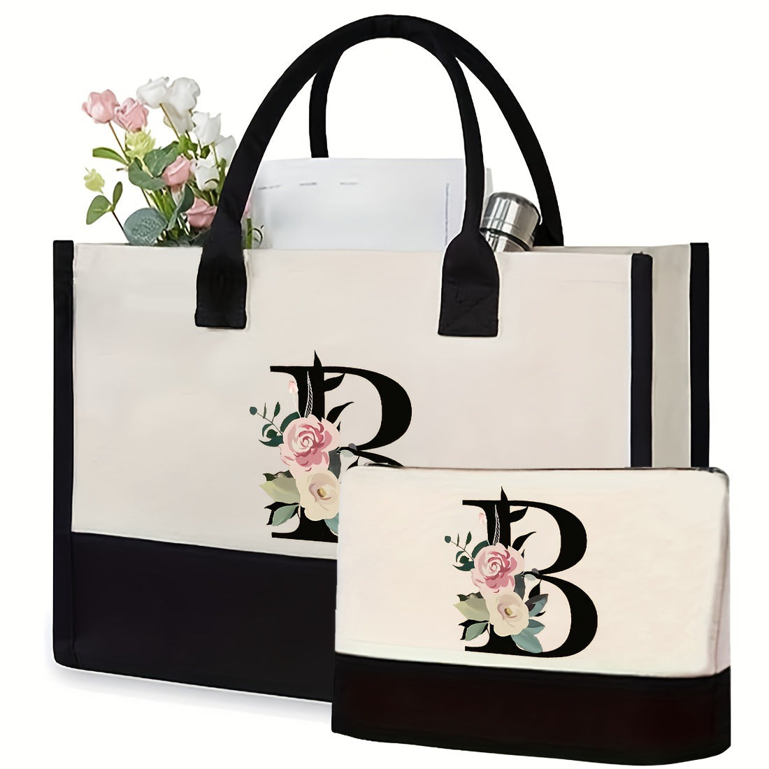 Bolsa de lona estampada