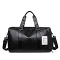 PU Leather Crossbody Bag with Shoe Compartment