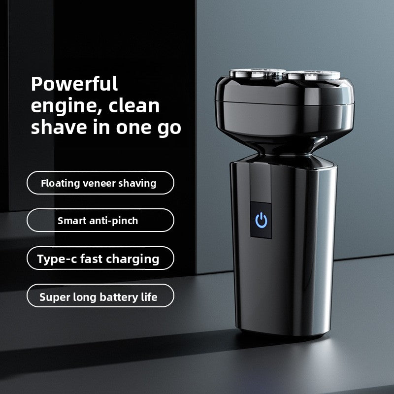Afeitadora eléctrica para hombres portátil USB recargable impermeable