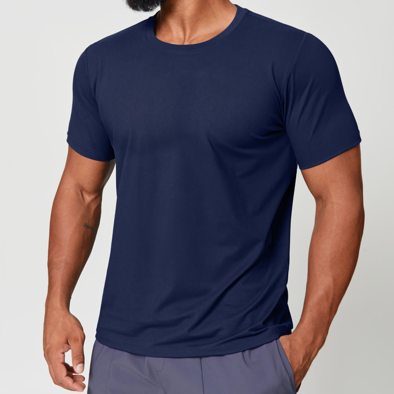 Camiseta deportiva de secado rápido para hombre
