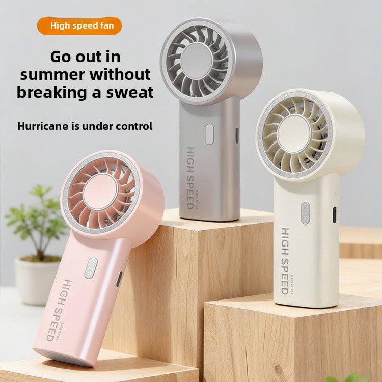 Mini ventilador de mano recargable USB